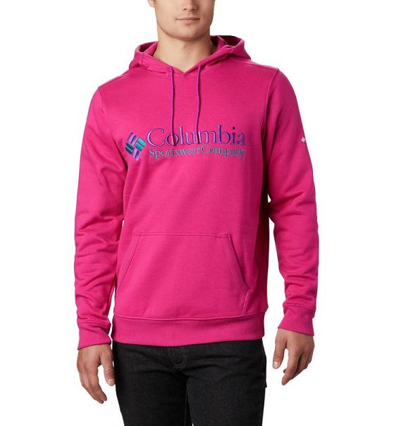 Columbia South Lake Hoodies Pink For Men's NZ6491 New Zealand